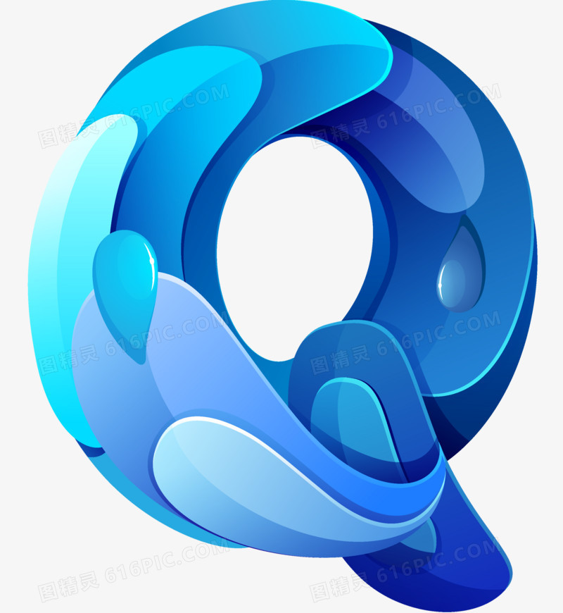 水字母q图精灵为您提供蓝色水字母q免费下载,本设计作品为蓝色水字母q