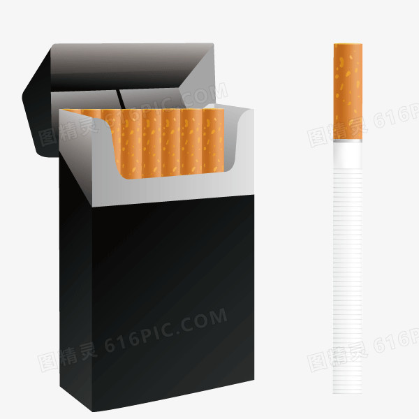 烟 吸烟 烟盒 矢量图