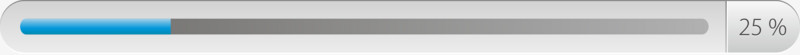 网页精美矢量进度条