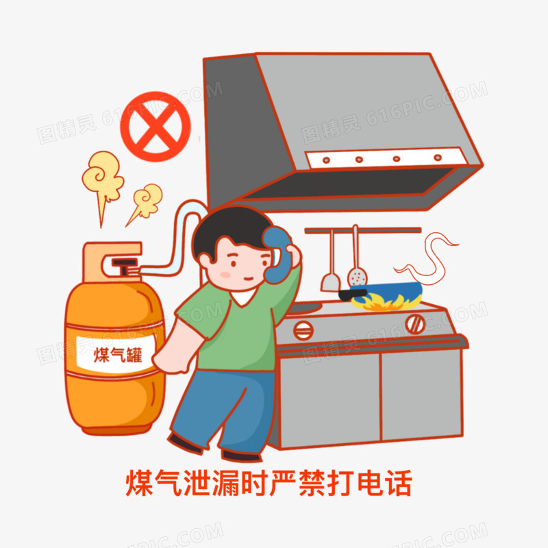 一组天然气使用安全常识套图合集素材五