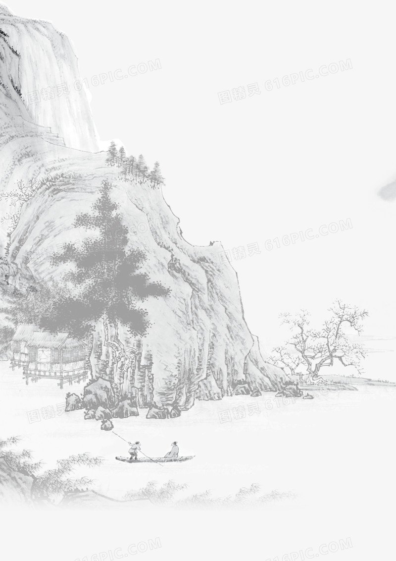 设计名片矢量图模板主图标签图素彩绘蓝天和过山车背景图pngai山景图p