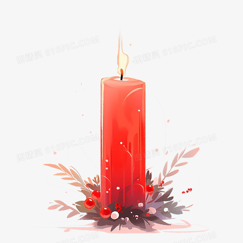 蜡烛火焰免抠元素