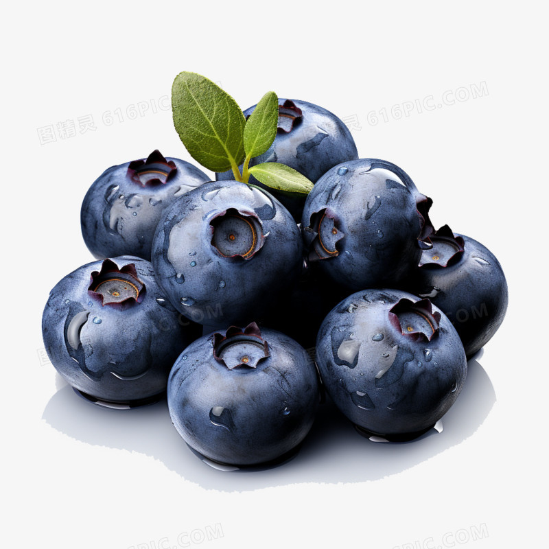 蓝莓水果维生素免抠元素