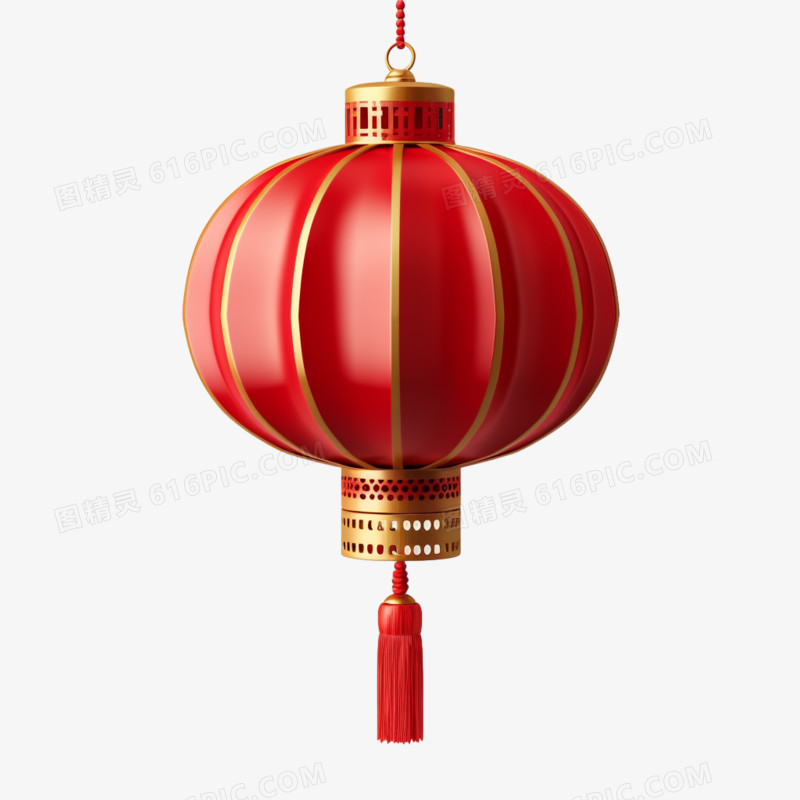 中式红灯笼热闹喜庆免抠元素