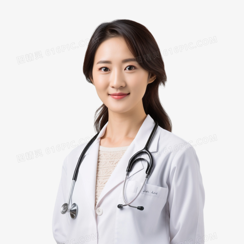 真人医生形象免抠元素