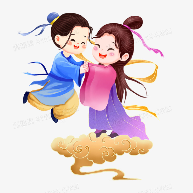 一组牛郎织女形象组图三