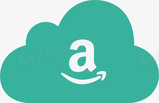 亚马逊云卖店购物绿色云图标设置04版-免费