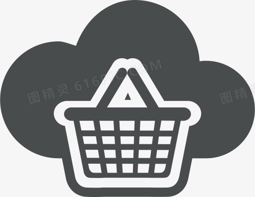 袋篮子车云电子商务购物商店云计算