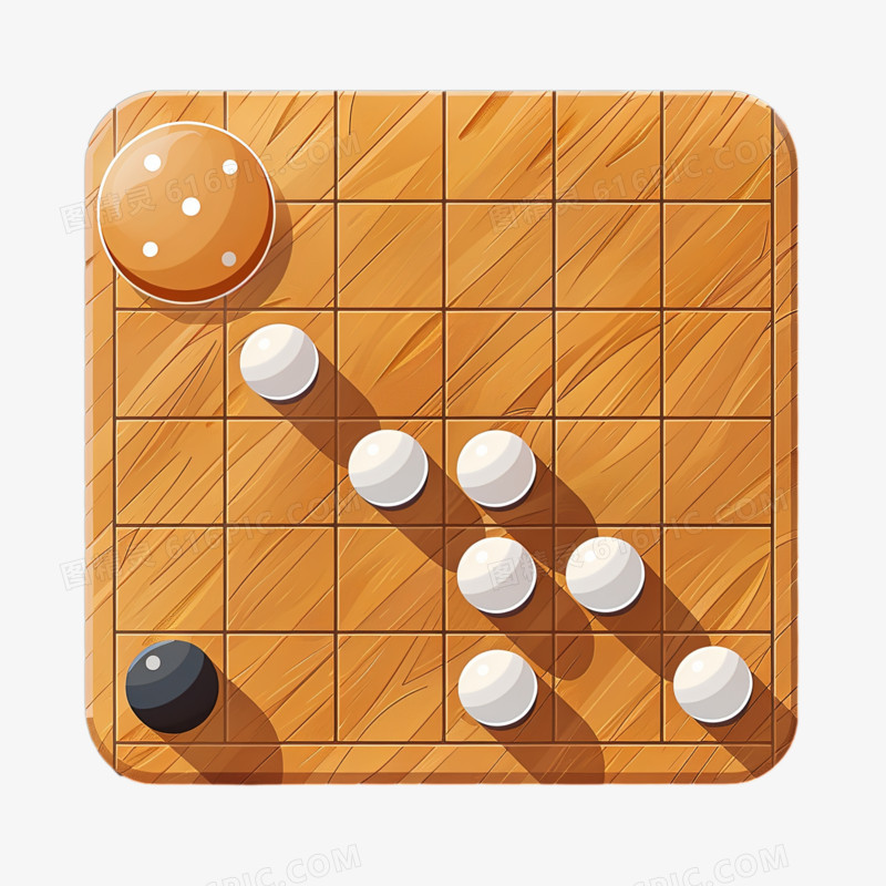 非遗围棋棋盘的免抠元素