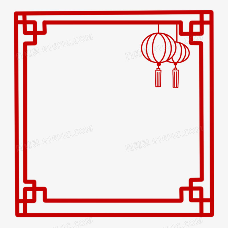 中国风边框合集免抠元素六