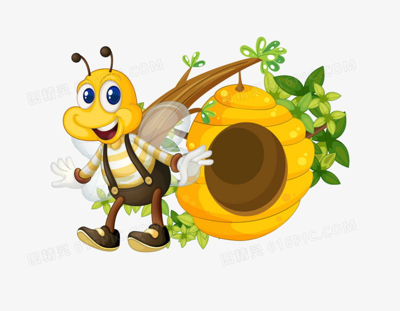 蜜蜂采蜜图片免费下载_png素材_编号1l0ixjj6q_图精灵