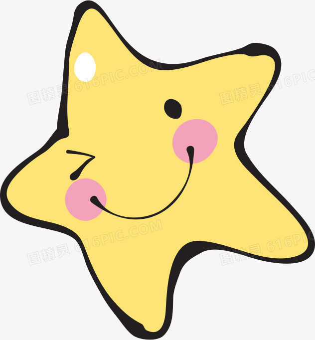 关键词:矢量卡通手绘ai星星黄色可爱表情图精灵为您提供可爱手绘星星