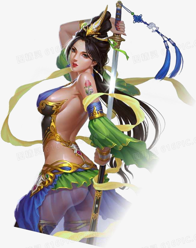 女剑客
