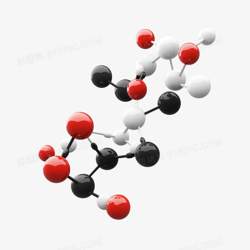 3D石墨烯分子结构的元素