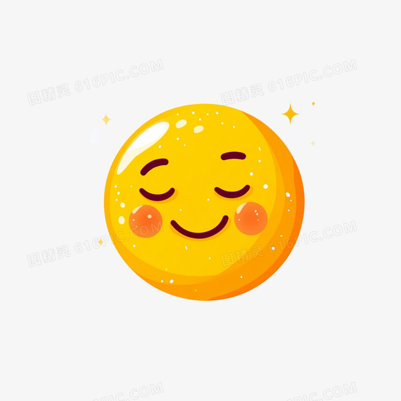插画黄豆人发困表情包免抠元素