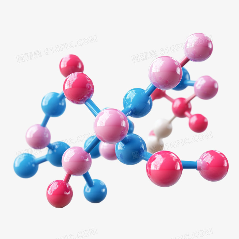 3D分子式细胞免抠元素