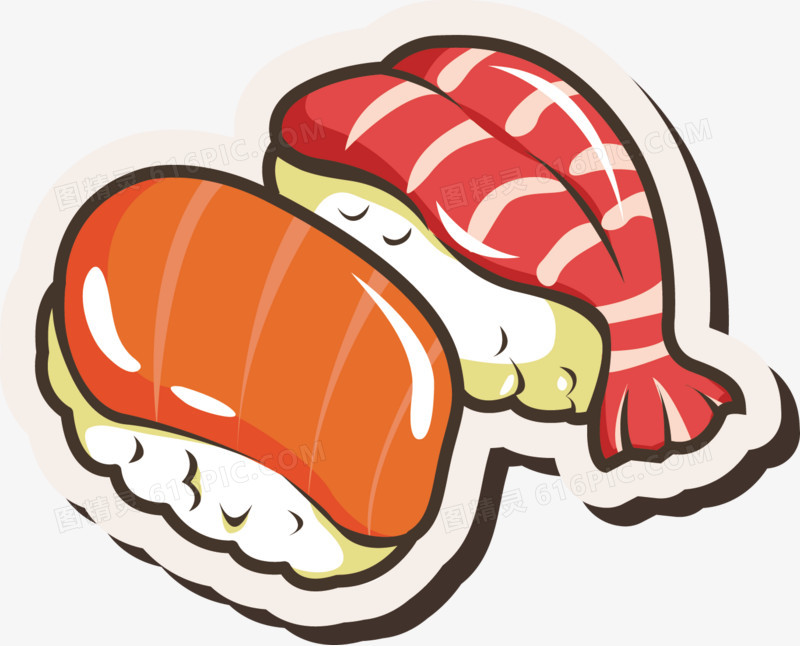 关键词:              日本的寿司菜单日本寿司矢量食物元素