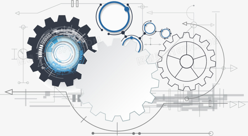 机械机械背景机械零件图精灵为您提供精美齿轮背景矢量素材免费下载