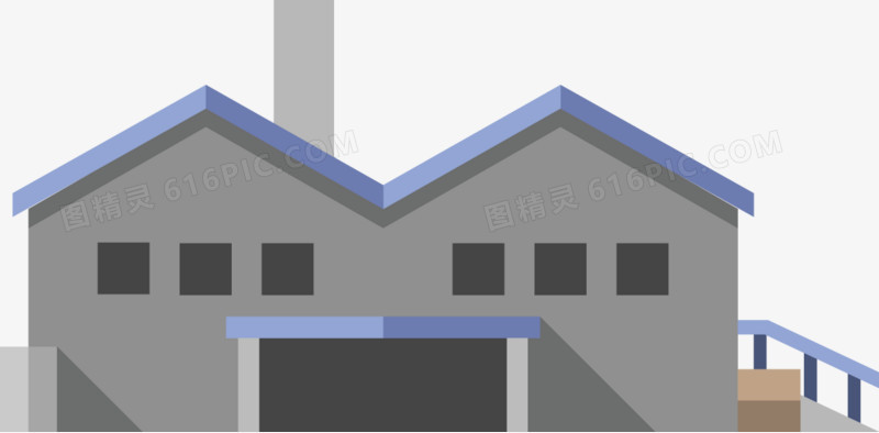 矢量厂房设计图标