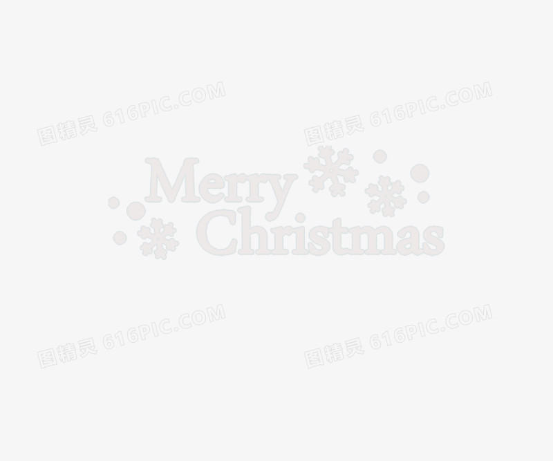 圣诞节字体设计