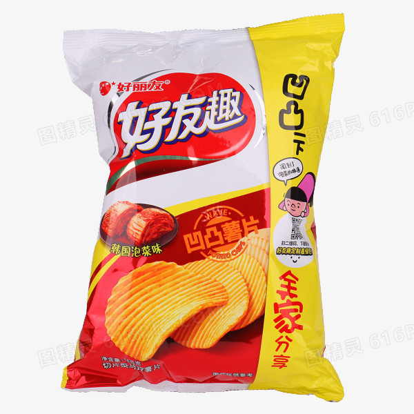 好友趣韩国泡菜味薯片