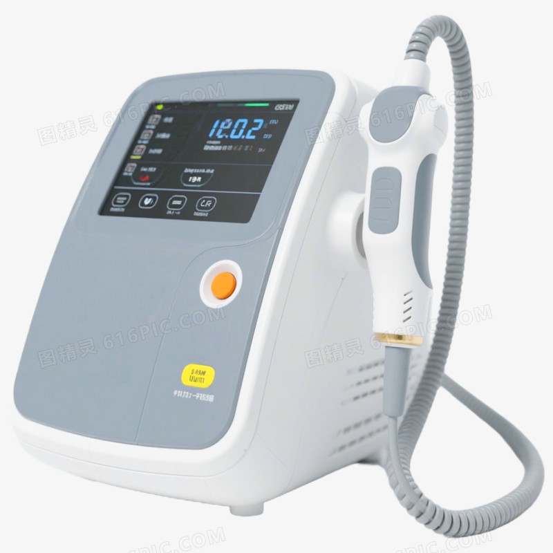 产品实物医疗器械激光治疗仪免抠元素