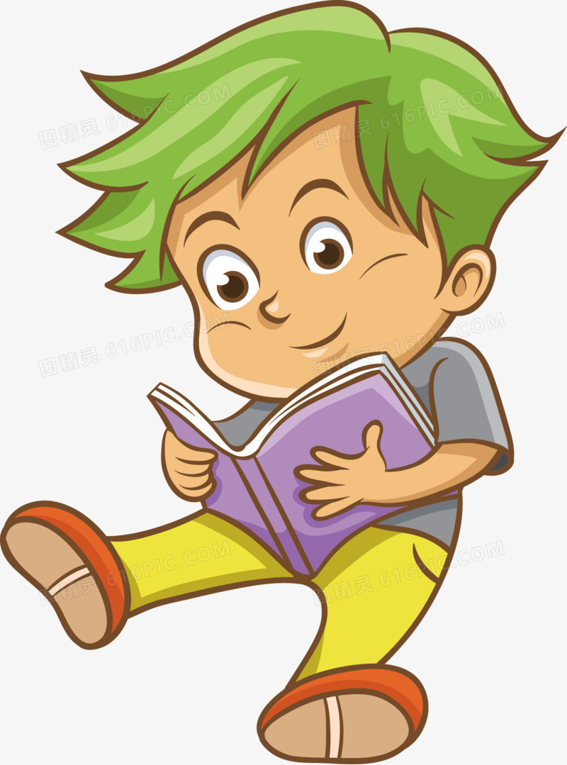 关键词:              学习书籍小男生卡通人物