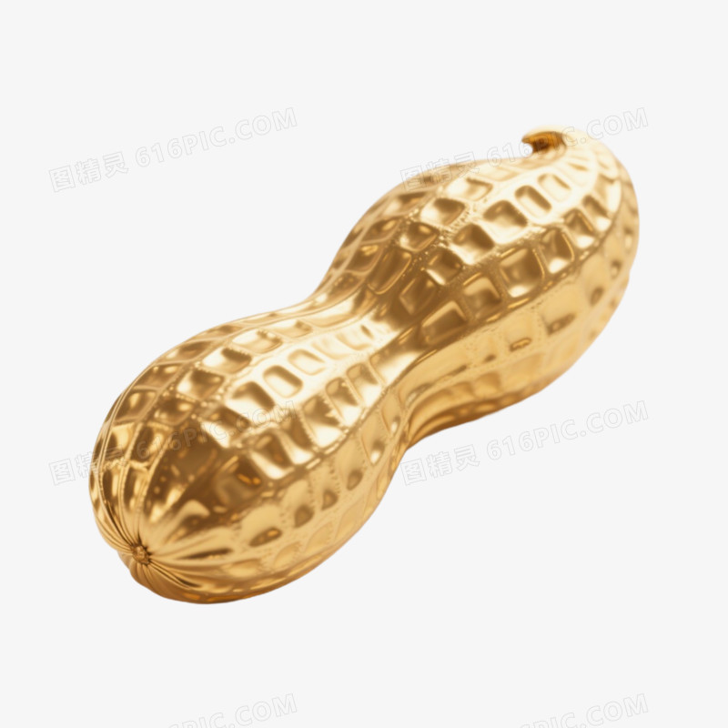 金花生黄金投资免抠元素