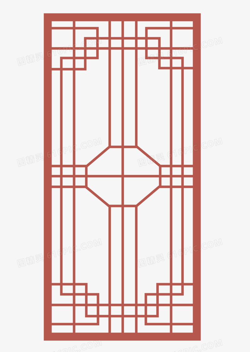 矢量门窗雕花