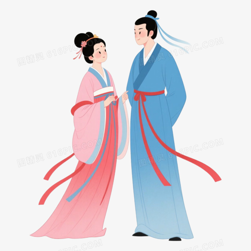 爱心热爱七夕节节日免抠元素