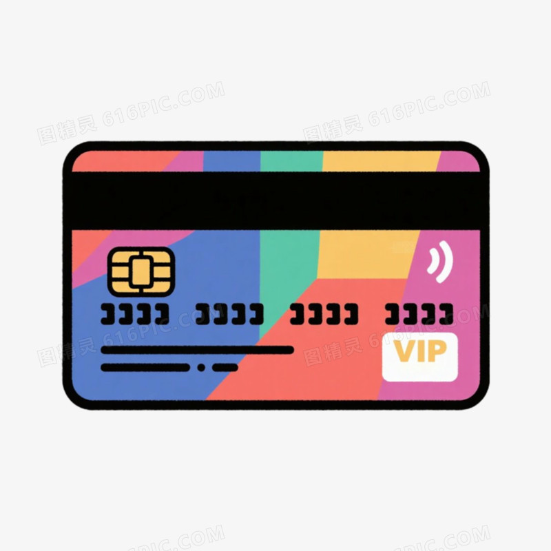 vip卡套卡片icon图标免抠元素