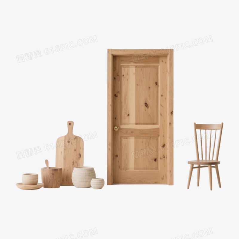 家门口的家居用品免抠元素
