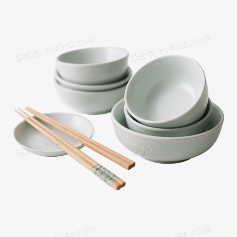 碗筷家居用品免抠元素