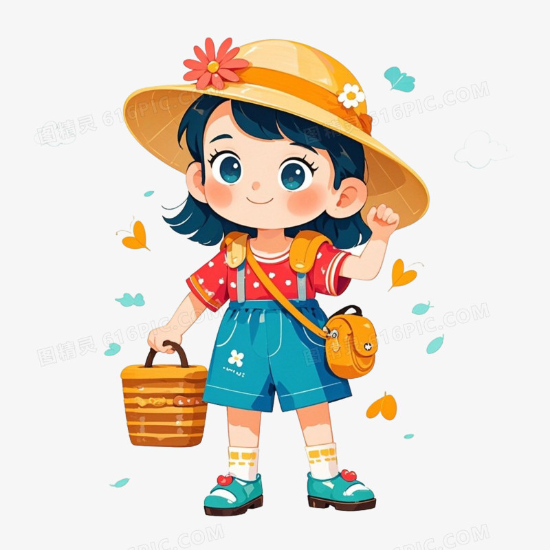 夏季旅游免抠元素