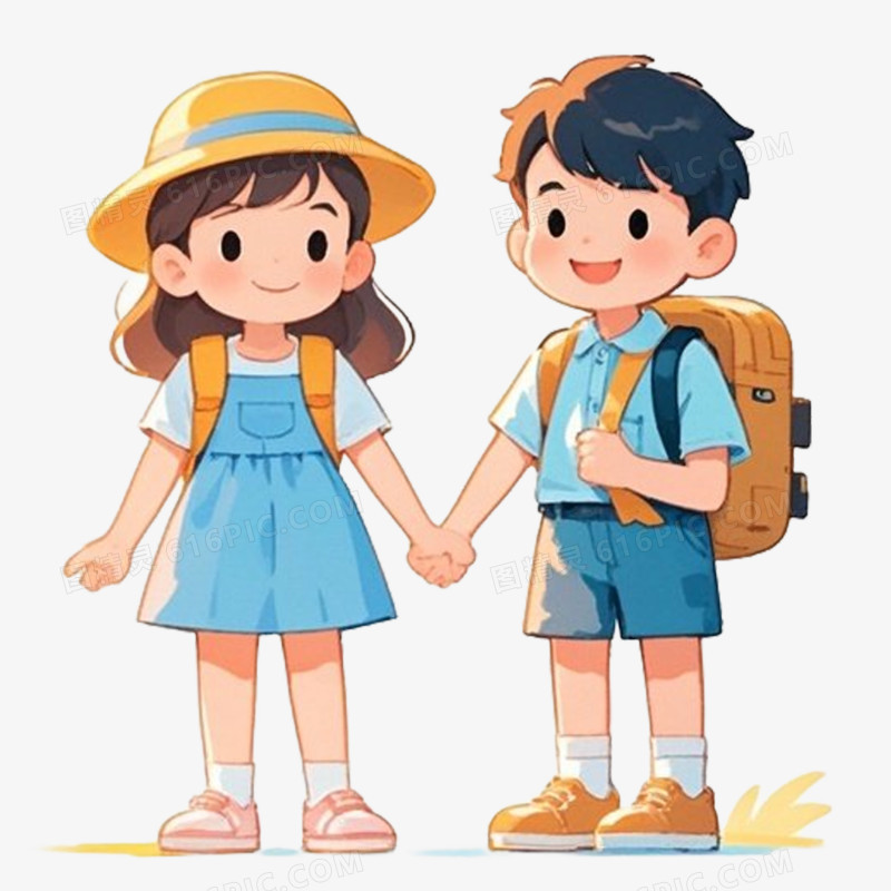 夏季旅游免抠元素