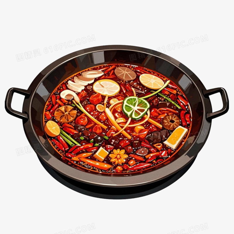 火锅美食免抠元素