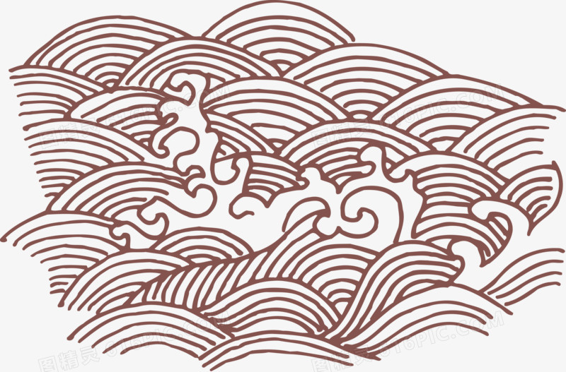 关键词:浪花传统复古花纹古典花纹矢量花纹传统花纹中国传统水波纹