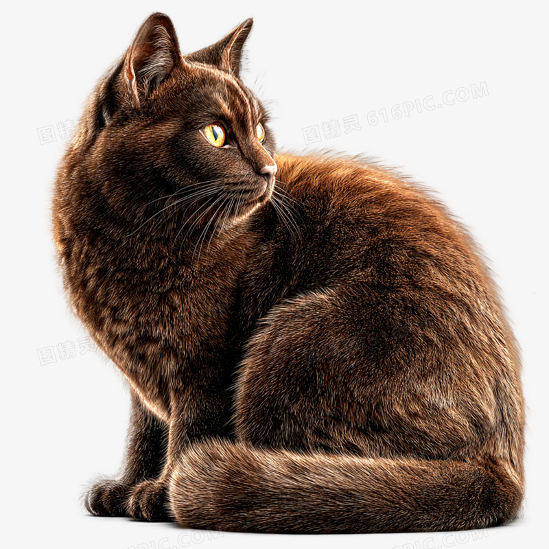 实拍高清摄影宠物猫免抠元素