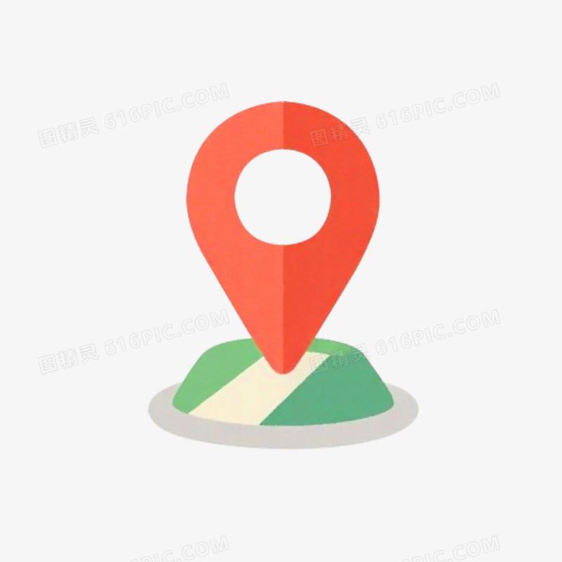 简约风格地点icon图标免抠元素