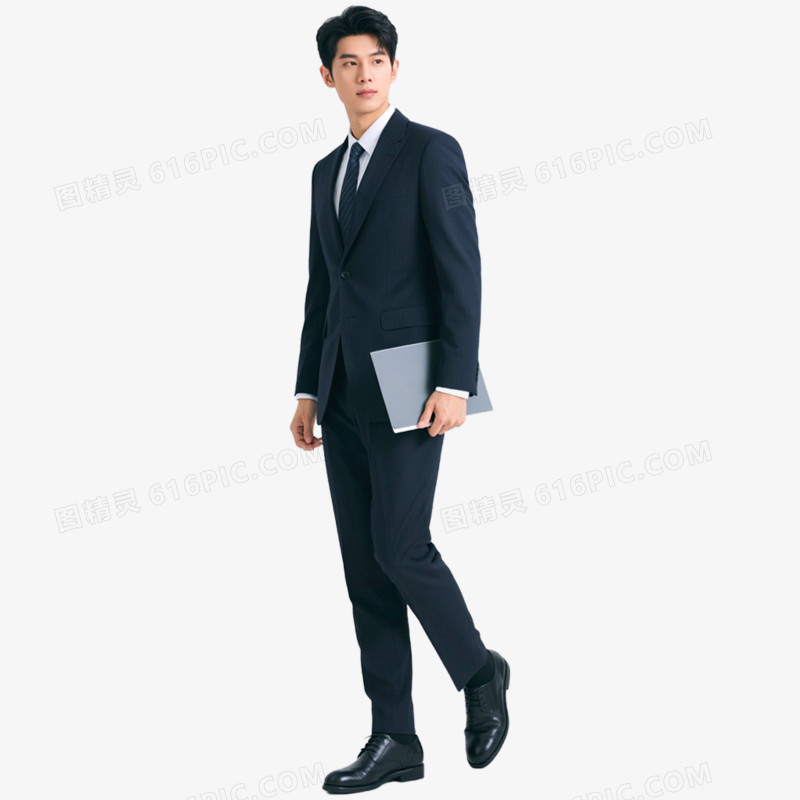 摄影实拍办公职员形象免抠元素