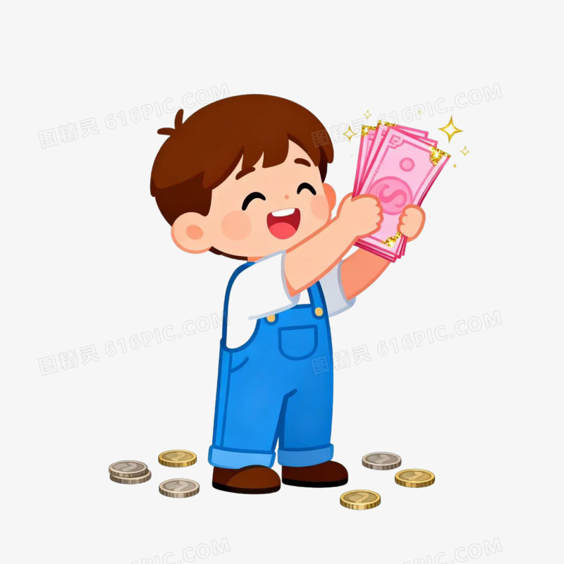 暴富有钱发工资涨薪免扣元素