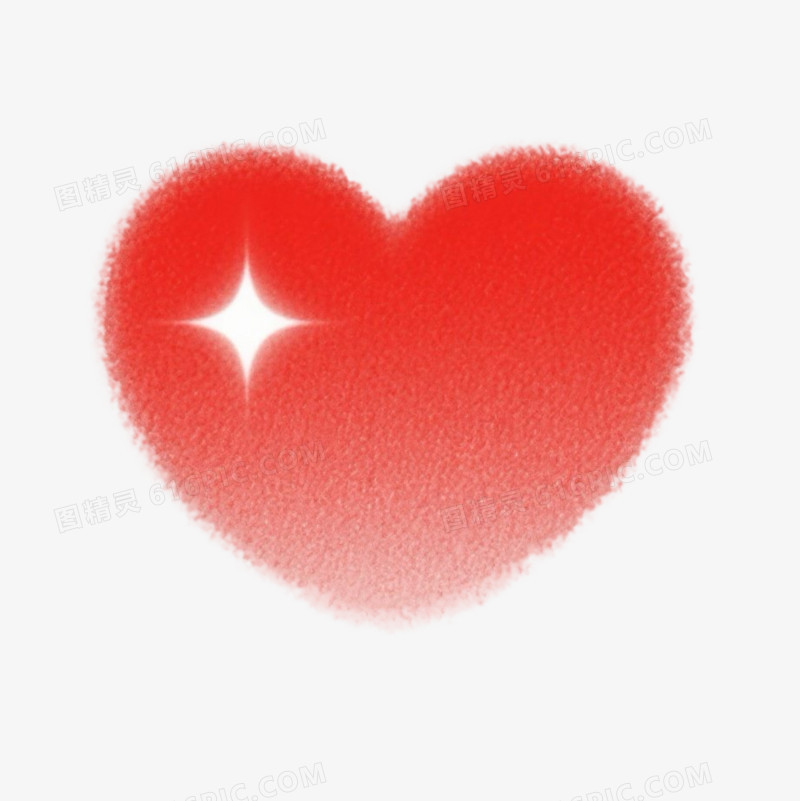 粉色感恩节节日爱心免扣元素