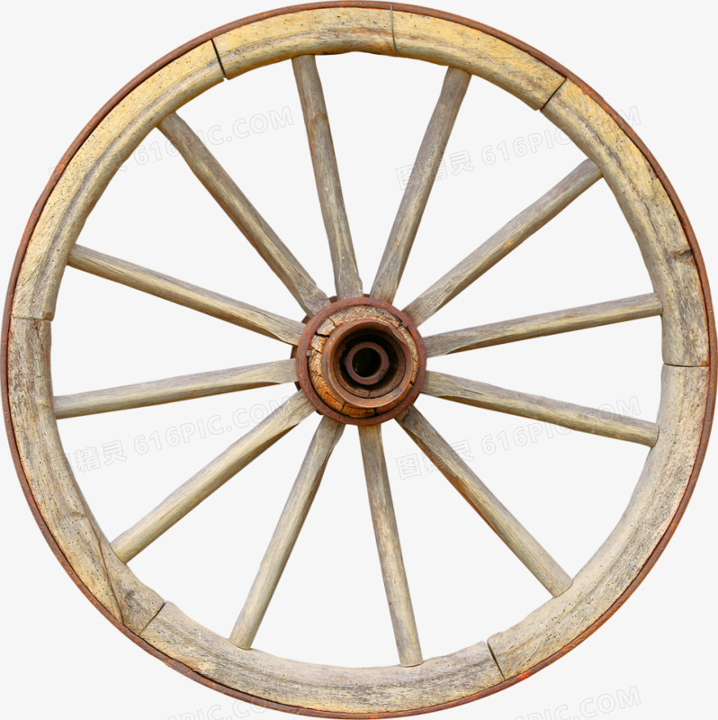 车轮印木质茶桌传统木制木质车轮车轱辘png蓝色木质兔子玩具png古代