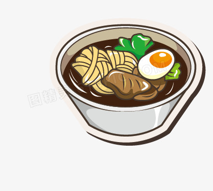 食物面食矢量图