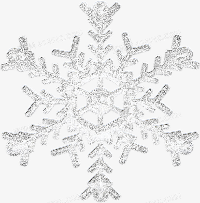银色雪花