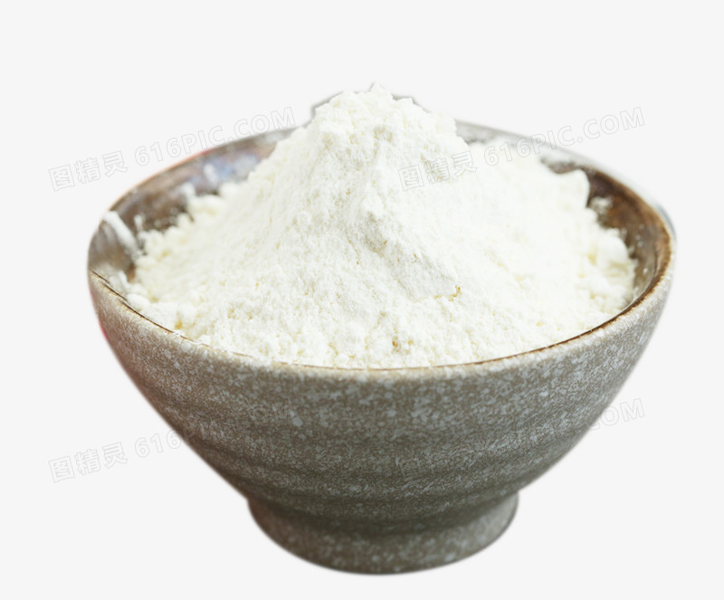 碗里的小麦粉