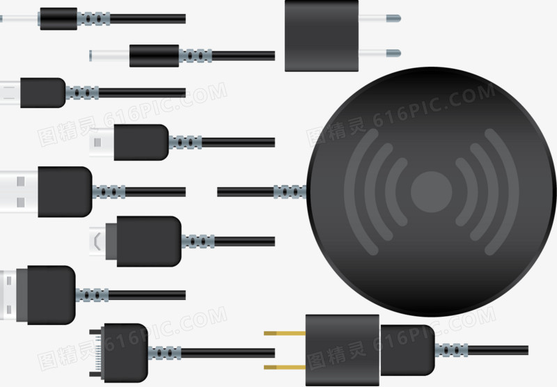 矢量图充电器