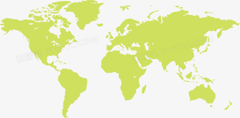 矢量PPT设计世界地图图标