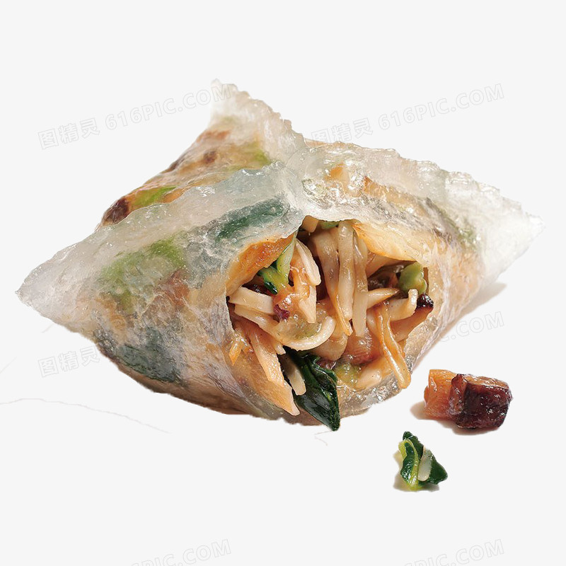 破了皮的冰皮饺子