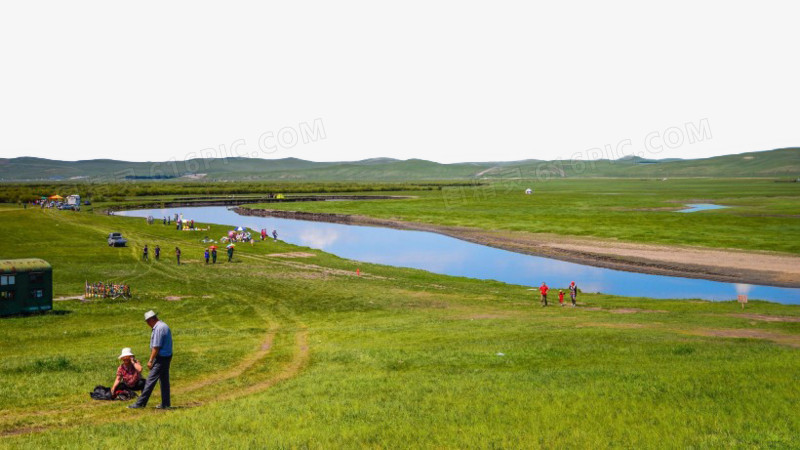 内蒙古呼伦贝尔草原风景